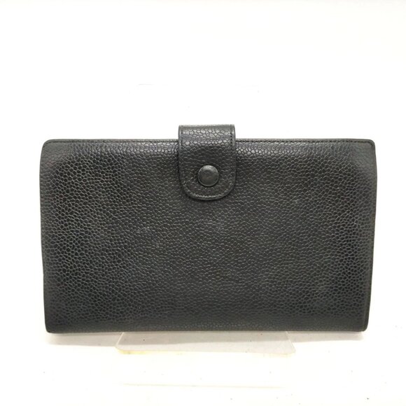 Chanel Long Wallet Black Caviar Skin mon-375-091325 - Picture 3 of 10